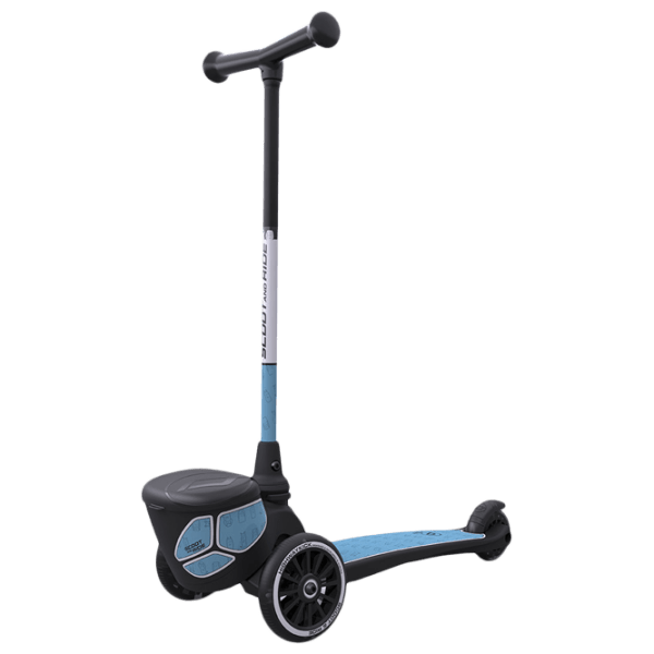 Детский трёхколёсный самокат Scoot and Ride Highway Kick 2 Lifestyle (96527) Синий 2 года, 50 кг, Полиуретановые photo 1