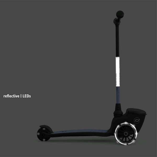 Детский трёхколёсный самокат Scoot and Ride Highway Kick 2 Lifestyle (96527) Синий 2 года, 50 кг, Полиуретановые photo 6