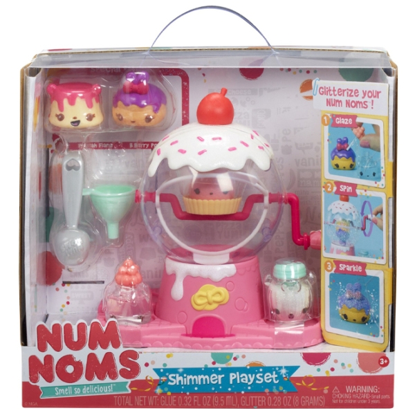 Креативный набор Num Noms Shimmer Playset Разноцветный для девочек, 3+ photo 4