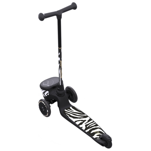 Детский трёхколёсный самокат Scoot and Ride Highway Kick 2 Lifestyle (96523) Черный 2 года, 50 кг, Полиуретановые photo 2