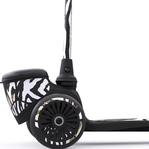 Детский трёхколёсный самокат Scoot and Ride Highway Kick 2 Lifestyle (96523) Черный 2 года, 50 кг, Полиуретановые photo 3