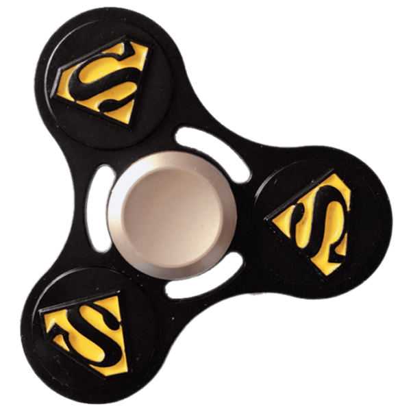 Spinner Fidget Toys Super Man Black  photo 1
