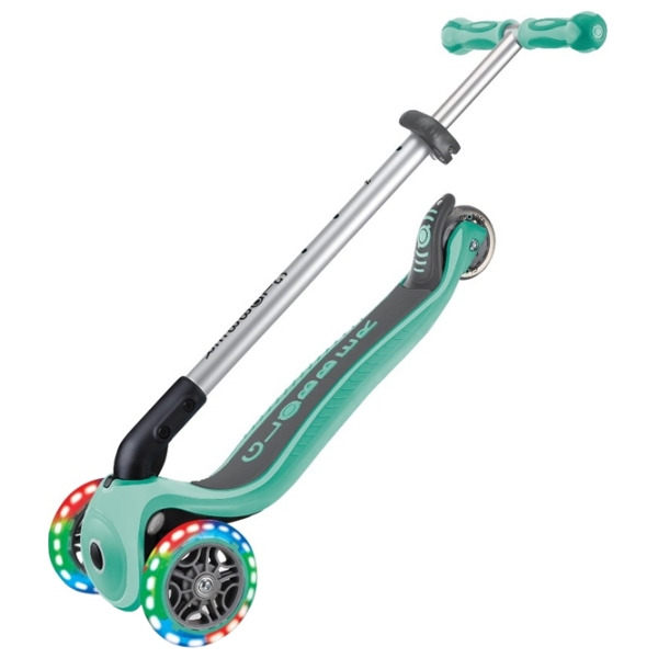 Детский трёхколёсный самокат Globber Primo Foldable Premium (7240-003) Мятный 3 года, 50 кг, Полиуретановые photo 5