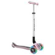 Детский трёхколёсный самокат Globber Primo Foldable Premium (7240-001) Сиреневый 3 года, 50 кг, Полиуретановые