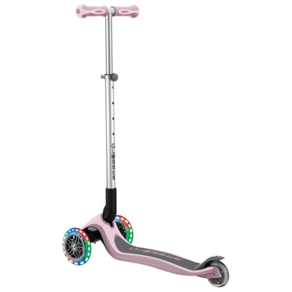 Детский трёхколёсный самокат Globber Primo Foldable Premium (7240-001) Сиреневый 3 года, 50 кг, Полиуретановые photo 3