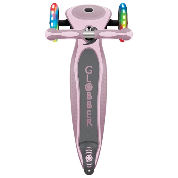 Детский трёхколёсный самокат Globber Primo Foldable Premium (7240-001) Сиреневый 3 года, 50 кг, Полиуретановые photo 4