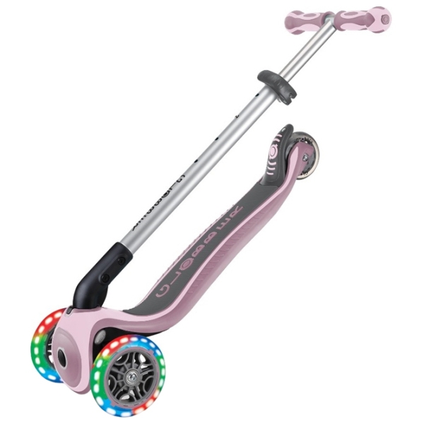 Детский трёхколёсный самокат Globber Primo Foldable Premium (7240-001) Сиреневый 3 года, 50 кг, Полиуретановые photo 5