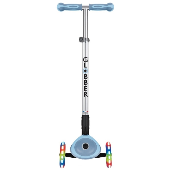 Детский трёхколёсный самокат Globber Primo Foldable Premium (7240-002) Синий 3 года, 50 кг, Полиуретановые photo 2