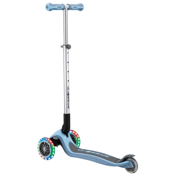 Детский трёхколёсный самокат Globber Primo Foldable Premium (7240-002) Синий 3 года, 50 кг, Полиуретановые photo 3