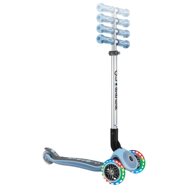 Детский трёхколёсный самокат Globber Primo Foldable Premium (7240-002) Синий 3 года, 50 кг, Полиуретановые photo 6