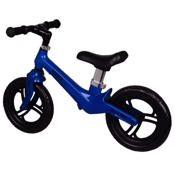 Bicicletă fără pedale Malipen Race Max 12" Blue Black Aliaj de magneziu / Pentru copii photo 2