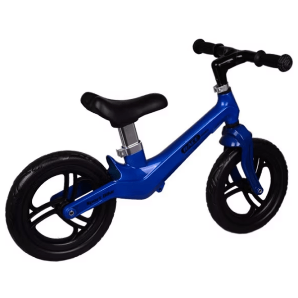 Bicicletă fără pedale Malipen Race Max 12" Blue Black Aliaj de magneziu / Pentru copii photo 3