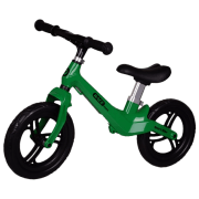 Bicicletă fără pedale Malipen Race Max 12" Green Black Aliaj de magneziu / Pentru copii