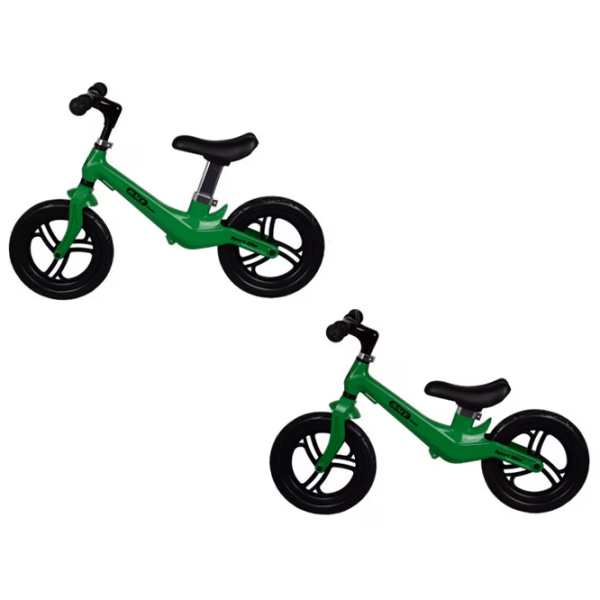 Bicicletă fără pedale Malipen Race Max 12" Green Black Aliaj de magneziu / Pentru copii photo 4
