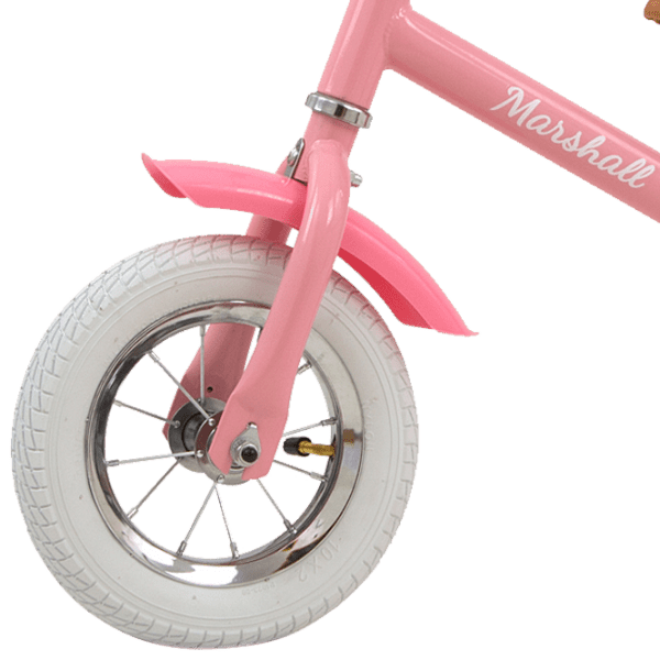 Bicicletă fără pedale Milly Mally Marshall Air 10" Pink White Oțel / Pentru copii photo 2