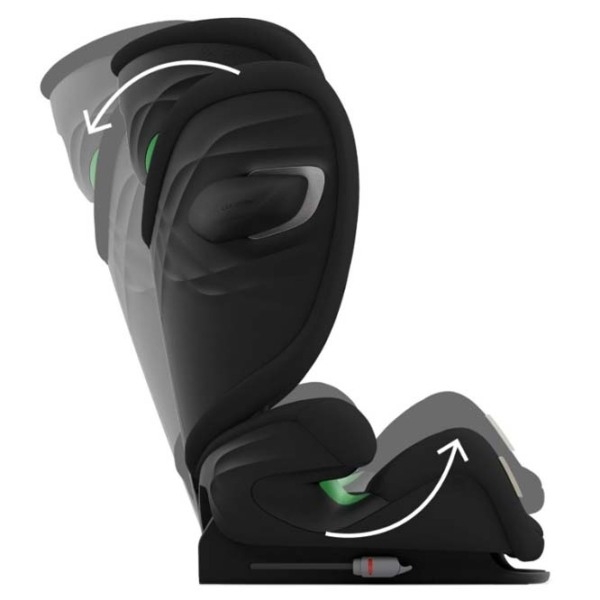 Scaun auto Cybex Solution G i-Fix (7208-004) Black 3 ani - 12 ani, 36 kg photo 5