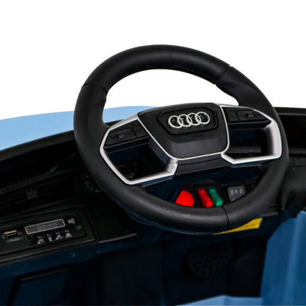 Электромобиль Audi E-Tron Ramiz PA.QLS-6688.NIE Синий 3+ | 25 кг | 4 км/ ч photo 7
