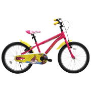 Bicicletă Belderia Daisy 20" Pink Yellow Oțel / Pentru copii