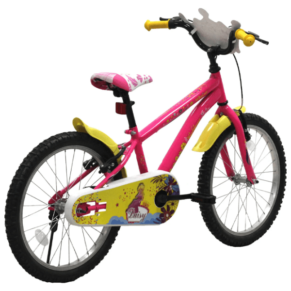Bicicletă Belderia Daisy 20" Pink Yellow Oțel / Pentru copii photo 2