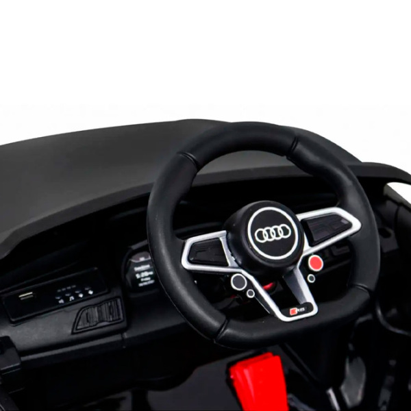 Электромобиль Audi R8 Ramiz PA.A300.CZ Черный 3+ | 30 кг | 6 км/ ч photo 4
