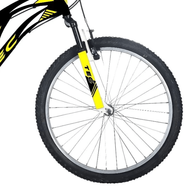 Bicicletă Belderia Tec Master 20" Black Yellow Oțel / Pentru copii photo 3