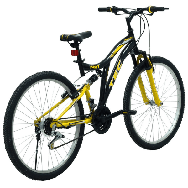 Bicicletă Belderia Tec Master 20" Black Yellow Oțel / Pentru copii photo 4
