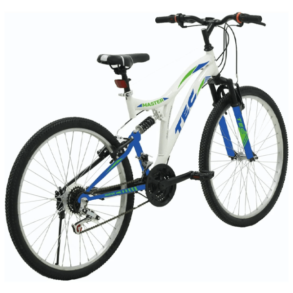 Bicicletă Belderia Tec Master 24" White Blue Oțel / Pentru copii photo 2