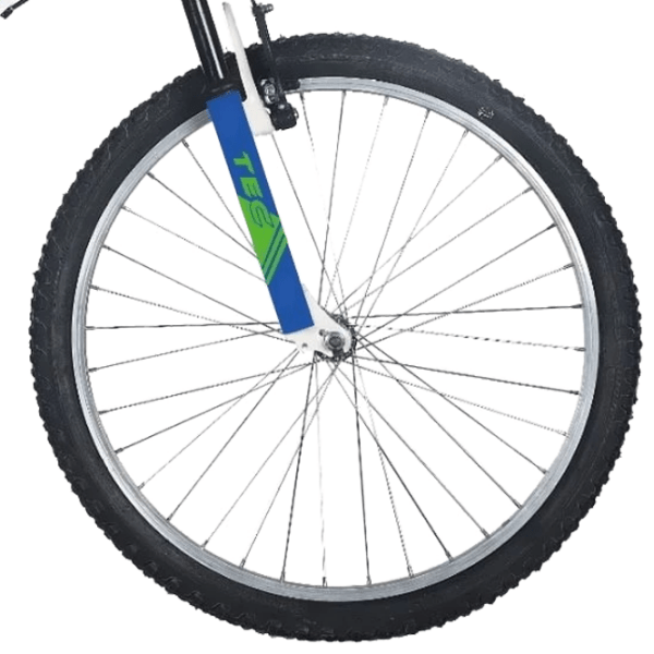 Bicicletă Belderia Tec Master 24" White Blue Oțel / Pentru copii photo 3