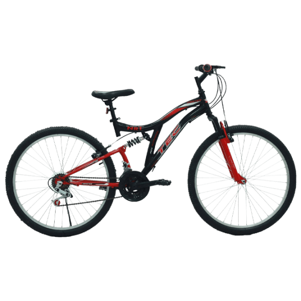 Bicicletă Belderia Tec Master 26" Black Red Oțel / Pentru copii photo 1