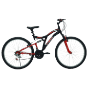 Bicicletă Belderia Tec Master 26" Black Red Oțel / Pentru copii