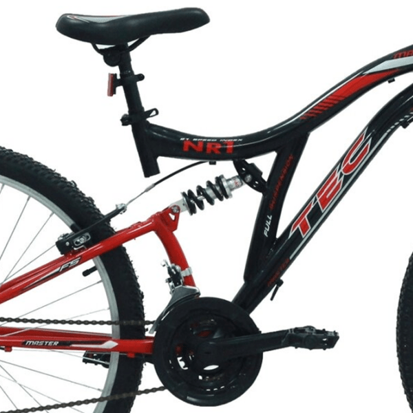 Bicicletă Belderia Tec Master 26" Black Red Oțel / Pentru copii photo 4