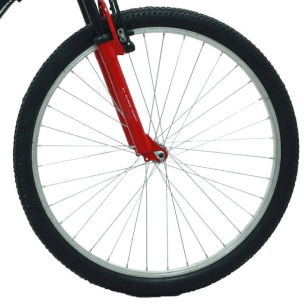 Bicicletă Belderia Tec Master 26" Black Red Oțel / Pentru copii photo 5