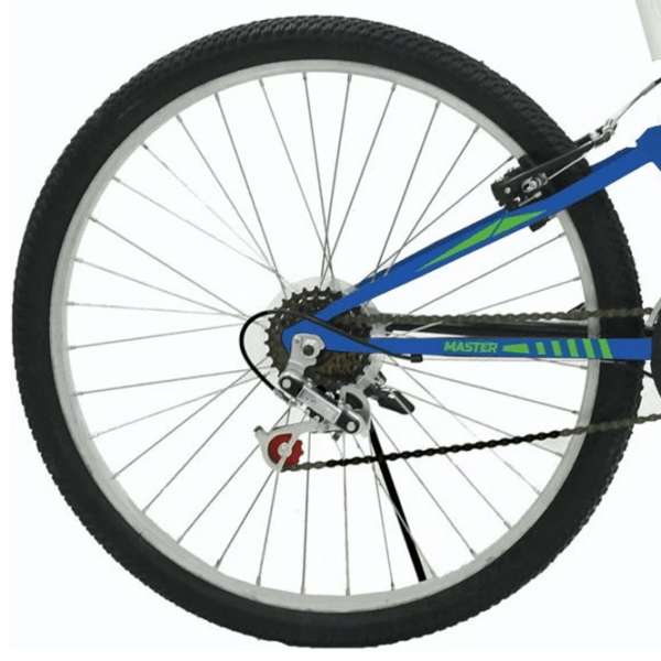 Bicicletă Belderia Tec Master 26" White Blue Oțel / Pentru copii photo 4