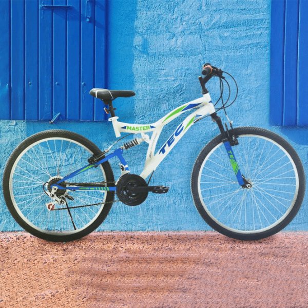 Bicicletă Belderia Tec Master 26" White Blue Oțel / Pentru copii photo 5