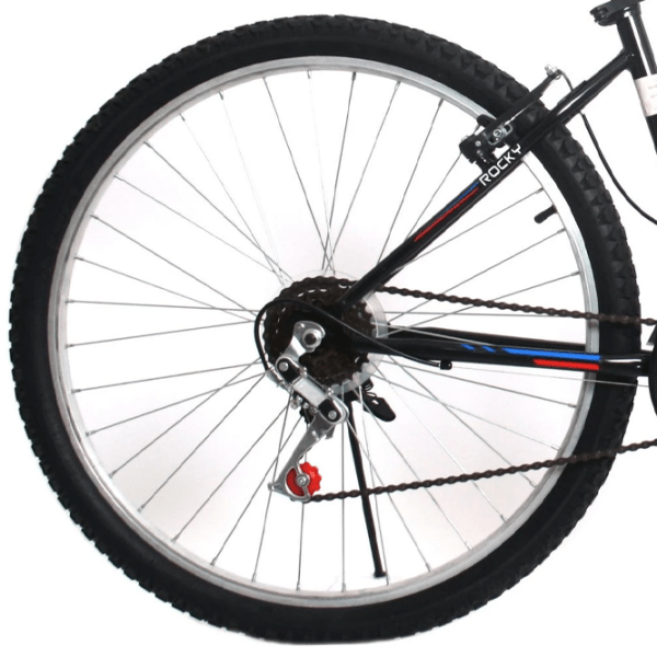 Bicicletă Belderia Tec Rocky 24" Black Red Oțel / Pentru copii photo 4