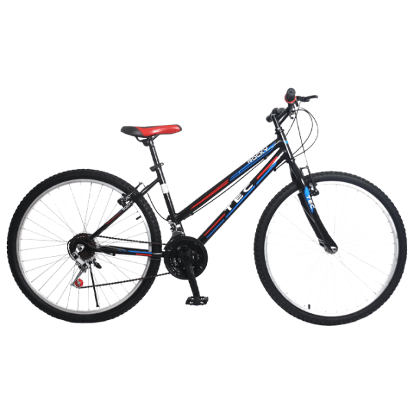 Bicicletă Belderia Tec Rocky 26" Black Red Oțel / Pentru copii photo 1