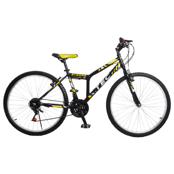 Велосипед Belderia Tec Strong 26" Черный Желтый Сталь / Детский photo 1