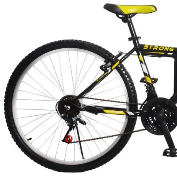 Велосипед Belderia Tec Strong 26" Черный Желтый Сталь / Детский photo 3