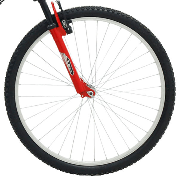 Bicicletă Belderia Tec Titan 24" Black Red Oțel / Pentru copii photo 5