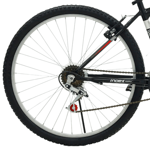 Велосипед Belderia Tec Titan 26" Черный Red Сталь / Детский photo 3