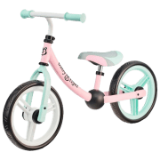 Bicicletă fără pedale BabyTiger Flow 12" Pink Mint Oțel / Pentru copii