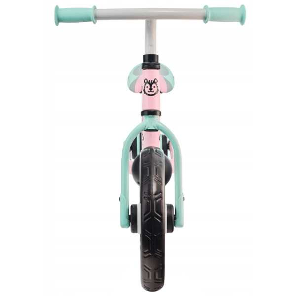 Bicicletă fără pedale BabyTiger Flow 12" Pink Mint Oțel / Pentru copii photo 3