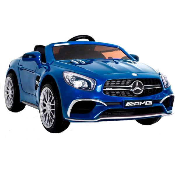 Электромобиль Mercedes-Benz SL65 Lean Cars 5908275998075 Синий 3+ | 30 кг | 6 км/ ч photo 3