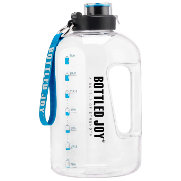 Sticlă pentru apă Bottled Joy Transparent 1500 ml photo 1