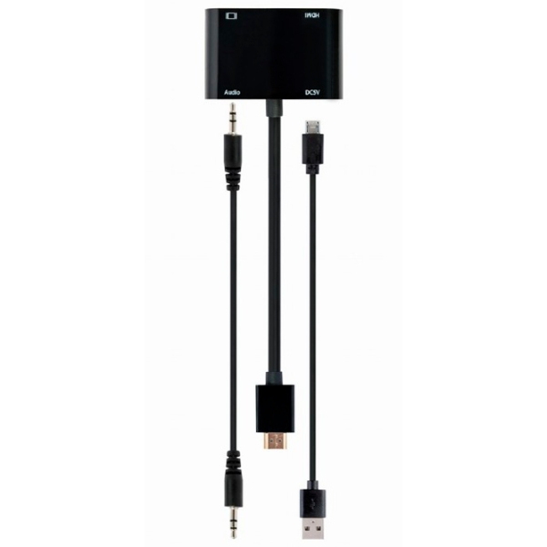 Adapter Cablexpert A-HDMIM-HDMIFVGAF-01 Black HDMI photo 4