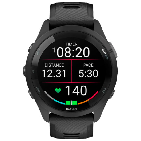 Умные часы Garmin Forerunner 265 Черный 1.3" | 32.5 мм | Прочное полимерное волокно/Силикон
| 010-02810-10 photo 2