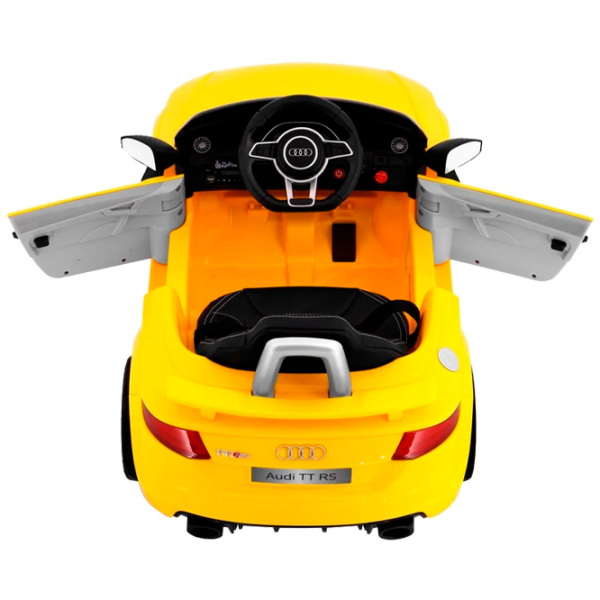 Mașină electrică Audi TT RS Quattro Ramiz PA.ZP8006.EXL.ZOL Yellow 3+ | 30 kg | 4 km/ h photo 3