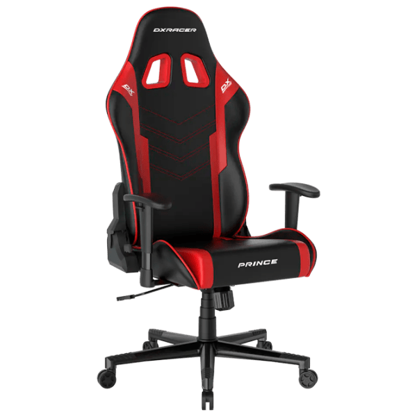 Scaun Gaming DXRacer Prince GC-P132-NR-FX2 Black Red  photo 1