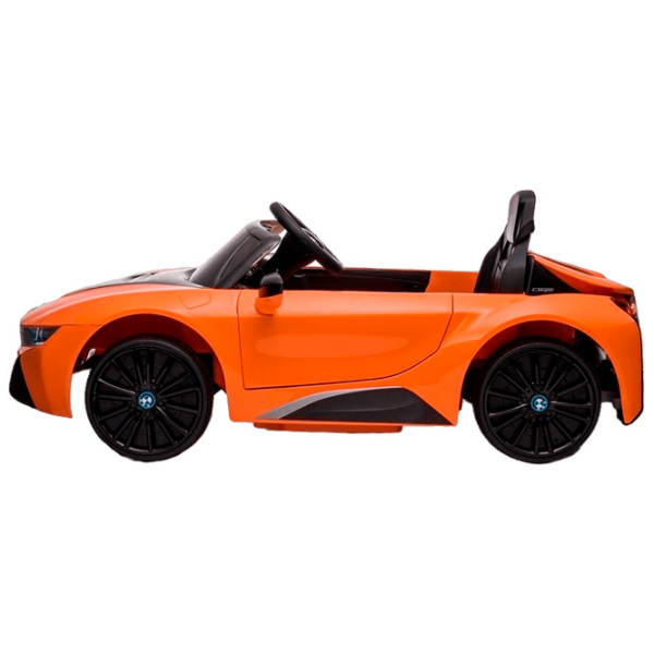 Электромобиль BMW i8 LeanToys 5907625589970 Оранжевый 3+ | 30 кг | 6 км/ ч photo 4