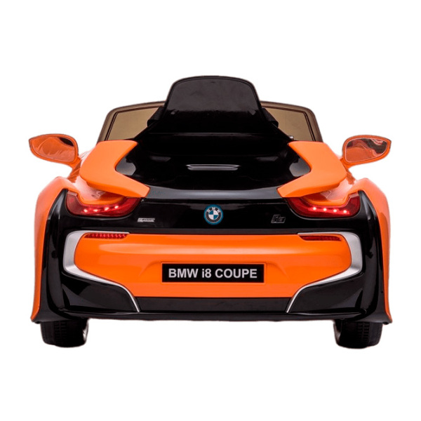 Электромобиль BMW i8 LeanToys 5907625589970 Оранжевый 3+ | 30 кг | 6 км/ ч photo 6